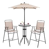 Best Counter-Height Outdoor Bistro Sets for Narrow Decks