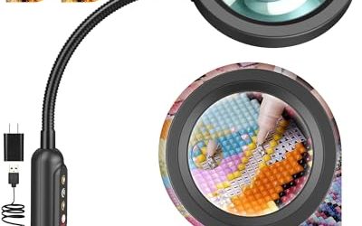Best Desk Lamps with Magnifying Glass for Detailed Crafting