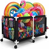 Best Pool Toy and Float Storage Solutions for Backyard Pools