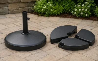 8 Best Heavy-Duty Umbrella Bases: Weight Guide for Every Patio Size