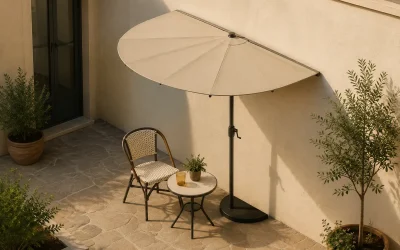 6 Best Half-Wall Patio Umbrellas for Balconies and Tight Corners