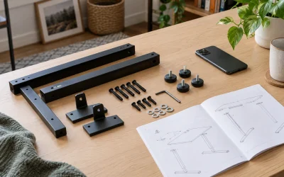Document Missing Desk Hardware for Customer Support
