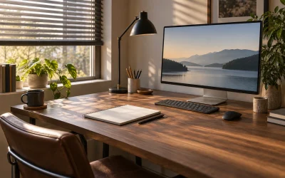 Map Afternoon Glare Before Moving Your Home Office Desk