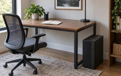 Check Computer Ventilation Before Choosing an Under-Desk Mount