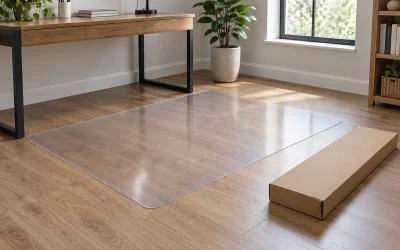 Store an Unused Office Chair Mat in Its Permitted Shape