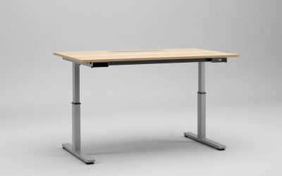 Adjustable Height Desk With Keyboard Tray: Height Math, Mounting Fit and Clearances