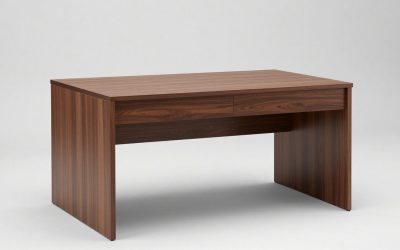 Brown Wood Desk With Drawers: Solid, Veneer or Laminate and What Each Gets You