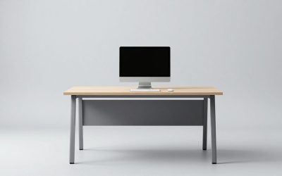 Computer Desk for Living Room: Placement, Sizes and Hiding the Cables