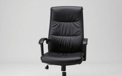 Genuine Leather High Back Office Chair: Leather Grades, Back Height and Care That Prevents Cracking
