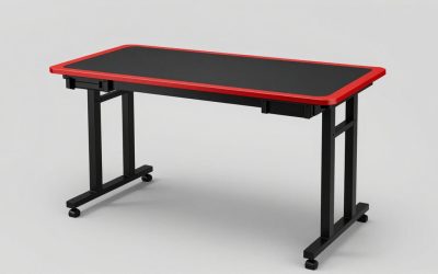 Red and Black Gaming Desk: Where the Red Goes and Which Size Fits