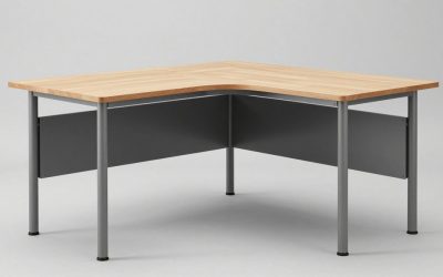Sauder Steel River L-Shaped Desk Review: Depth, Storage and Room Fit