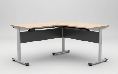 Best Sit to Stand L-Shaped Desks for Home Offices and Corners