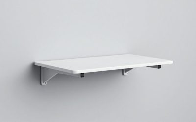 Wall Mounted Desk With Keyboard Tray: Mounting Height, Tray Drop and Stud Setup