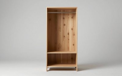 Wardrobe With Computer Desk Design: 5 Layouts, Key Depths and Door Choices